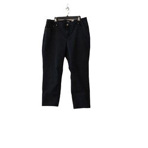 Terra and Sky Black Skinny Jeans Size 20 Petite